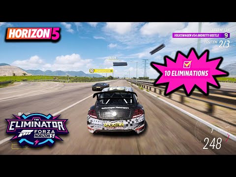 Forza Horizon 5 The Eliminator Series #263 10 Eliminations with a Beetle😂