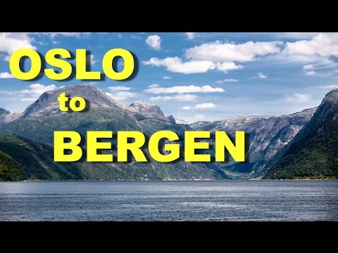 Oslo to Bergen, Norway by Train through the mountains and Boat through the fjords