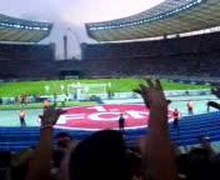 DFB Pokalfinale 2007 Berlin , 2:1 FCN - VFB