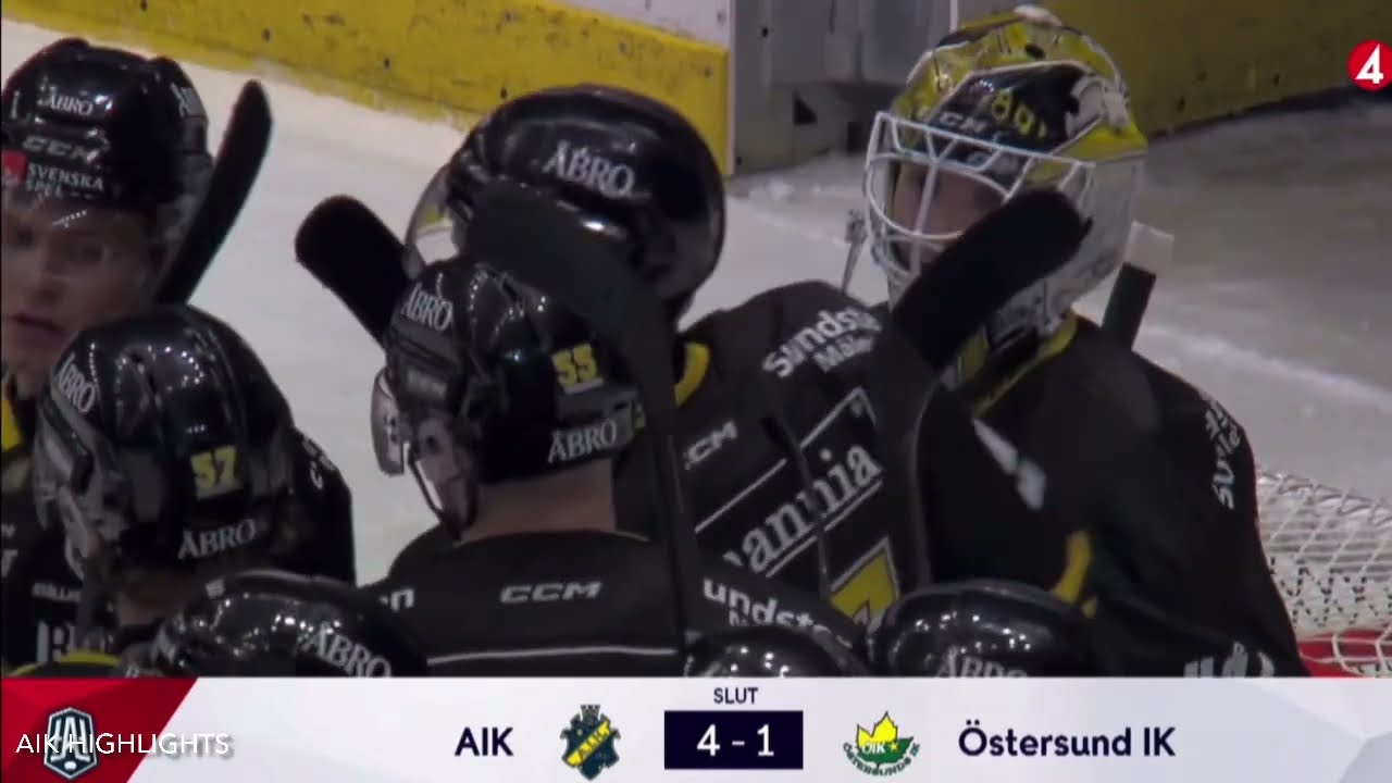 AIK - Östersund | Hockeyallsvenskan 2023/24 Omgång 41