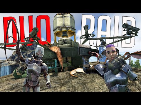 DUO Raiding Multiple Hidden Bases On Day 2 For INSANE LOOT! - ARK