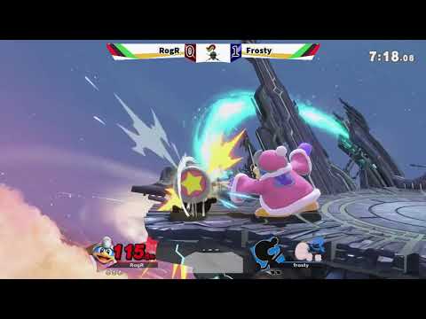 RogR (Dedede) vs Frosty (Game & Watch) - Losers Finals - Harvest Smash 17