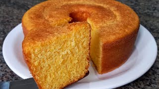 O SEGREDO DO BOLO DE FLOCÃO ÚMIDO E FOFINHO - SEM TRIGO 