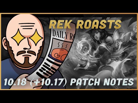 Ex-Pro Coach Reviews League 10.18 (And 10.17!) Patch Notes! [RekNYNE]