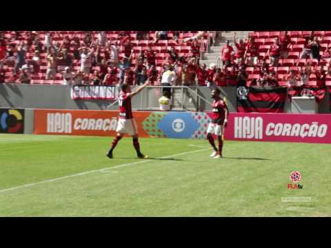 Segundo gol de Felipe Vizeu contra o Atlético MG