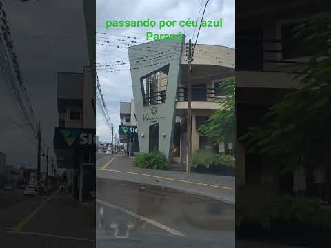 passando por céu azul Paraná