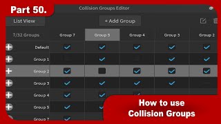 (outdated) Roblox Studio Tutorials - Part 50. - How to use Collision G