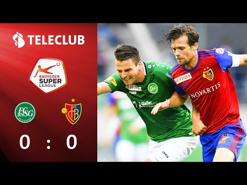 Highlights FC St. Gallen vs FC Basel | Raiffeisen Super League 10. Runde
