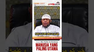Download lagu THE MOST IMPORTANT HUMAN BEING - Ustadz Abu Haidar As-Sundawy mp3
