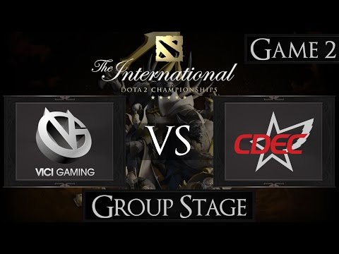 Dota 2 The International 2015 Vici Gaming vs CDEC