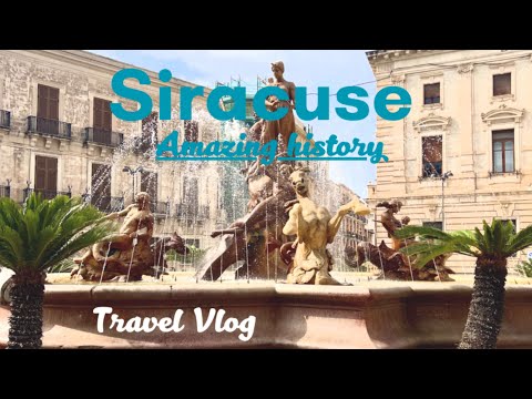 Thumbnail for Siracuse Sicily Cruise 2023, self-guided walking tour and coach to Neopolis over 2500 years old 4K