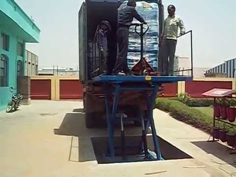 PIT Mounted Hydraulic Lifting Table