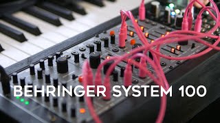 Video thumbnail for BEHRINGER SYSTEM 100 | 182 Sequencer - 110 VCO/VCF/VCA - 140 Dual Envelope/LFO by DANIELE