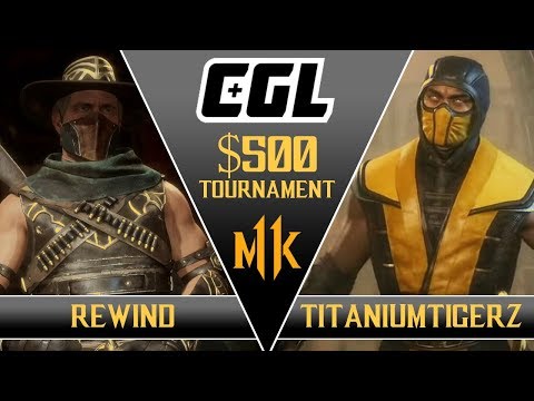 MK11 - TitaniumTigerzz vs Rewind - CGL TOURNAMENT 1