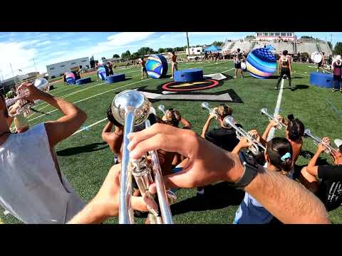 Blue Knights 2022 Lower Lower Split Lead Trumpet Headcam (ft. the Pueblo hornet)