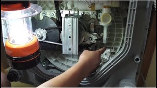 SHARP全自動洗濯機のエラーコードE3の修理(Restore)