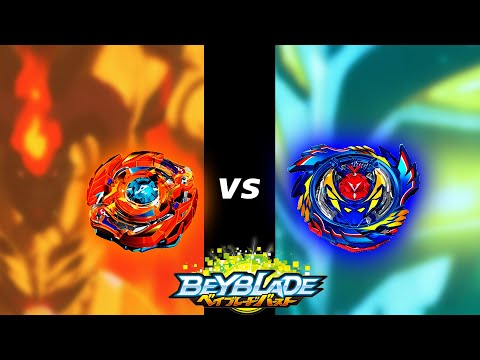 Blaze Ragnaruk .4C.Fl  VS  God Valkyrie .6V.Rb  | Beyblade Burst