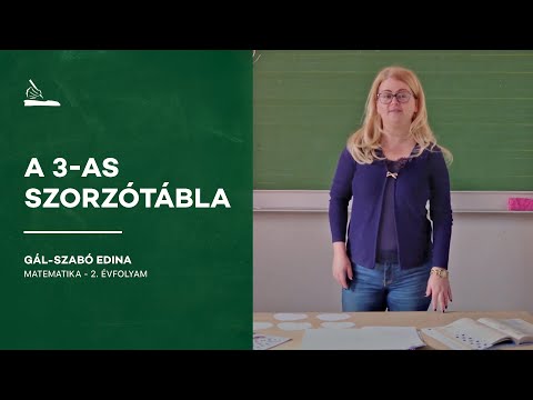 A 3-as szorzótábla | Gál-Szabó Edina
