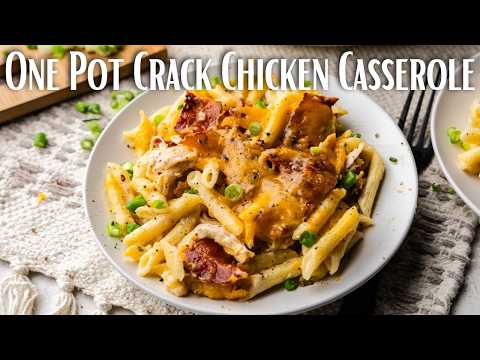 One Pot Crack Chicken Pasta