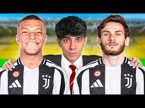 ⚽ I BECAME A COACH OF JUVENTUS