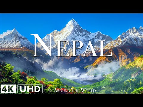 Nepal 4K - Relaxing Music Along With Beautiful Nature Videos (4K Video Ultra HD)
