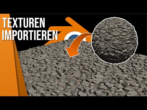 Importing PBR textures into Blender | Blender Tutorial (German)