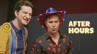 Sam Rockwell and Ben Schwartz Almost Kill Josh - After Hours with Josh Horowitz