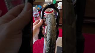 Graco trax Jogger Front tire tube removal.