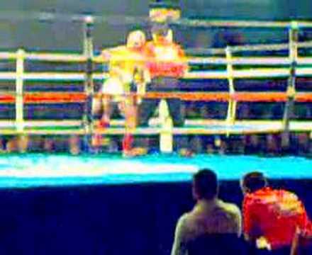 combate muay thai 54kg  Nestor Rodriguez Vs Manuel Ocaña