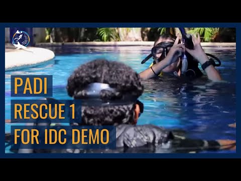 PADI IDC - Rescue Exercise 1 Demo