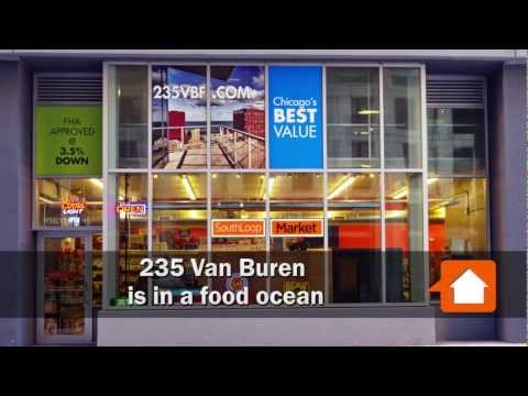235 Van Buren, new Loop condos in a food ocean 235 Van Buren, new Loop condos in a food ocean