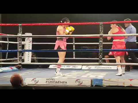 VICTORIA BUSTOS A ESTEFANIA ALANIZ BOXEO PROFESIONAL VCP 2023.