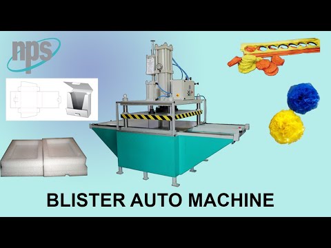 Hydro Pneumatic Blister Cutting Machine With Auto Feeding, For Industrial.