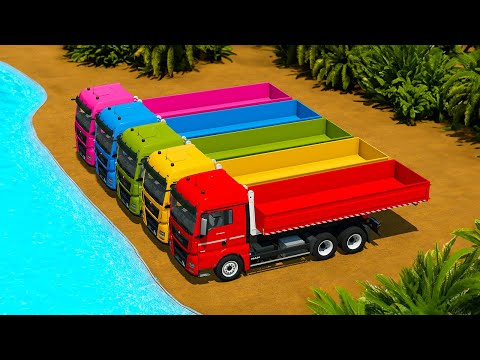 LOAD AND TRANSPORT EGGPLANTS WITH MCCORMICK TRACTORS & MAN TRUCKS - Farming Simulator 22