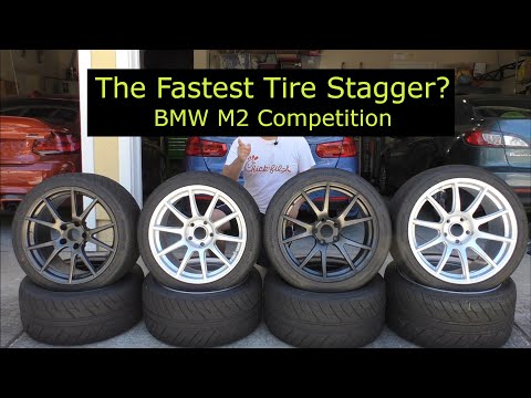 The Fastest Tire Stagger? (for a BMW M2)