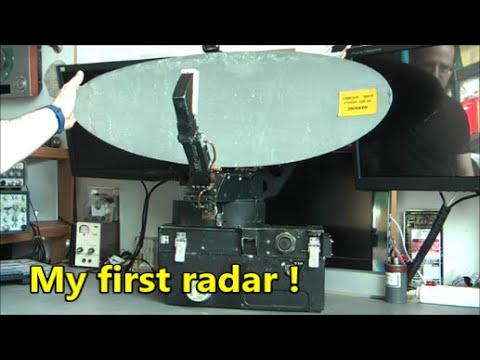 Ferranti doppler scanning radar antenna teardown