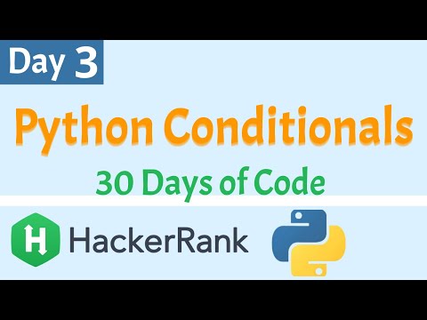 Python Hackerrank Day 3 Intro To Conditional Statements