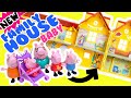 Peppa Pig Tales Family House Playset Build With George Mummy Daddy Pig And BABY EVIE Doll