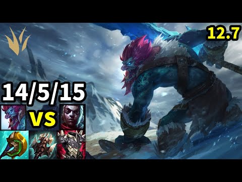 Trundle Jungle vs Ekko - EUW Master | Patch 12.7