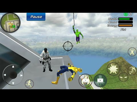 Super Spider Hero City Battle | Amazing Spiderman Rope Hero City - Android GamePlay HD