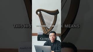 Why Ireland’s Harp Has a Secret Twin 🤯    #shorts