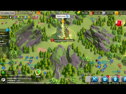 Tomada da fortaleza do cruzado segunda temporada do kvk! - Rise of Kingdoms