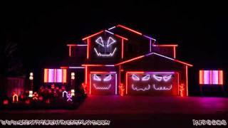 Halloween Light Show 2015 - Ghostbusters (Ray Parker Jr)