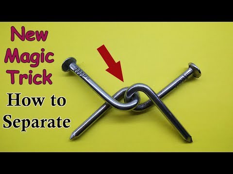 How to Solve Two Nails Puzzle, Easy New Magic Trick By IH Puzzles