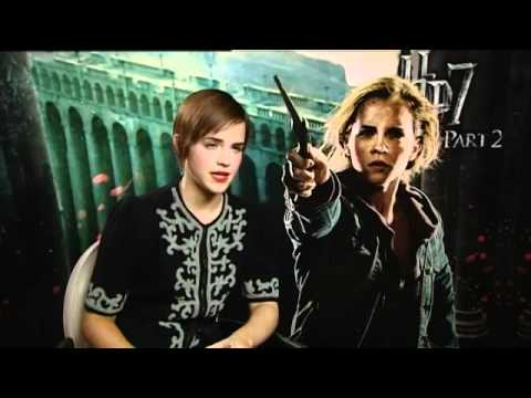 Deathly Hallows Part 2 - press junkets: Emma Watson