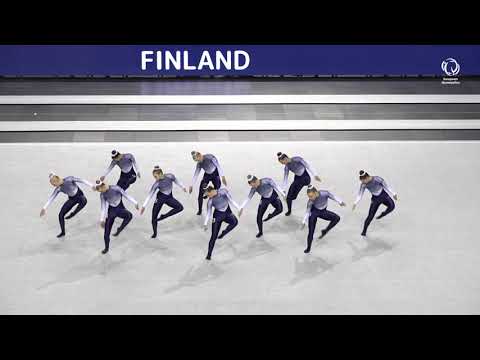 Finland - 2022 TeamGym Europeans, junior women's team final