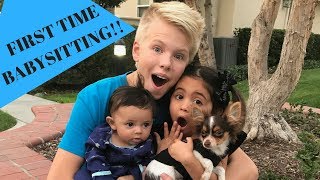 Download lagu Carson Lueders babysits Ava and Jayden!!! First time EVER babysitting... mp3