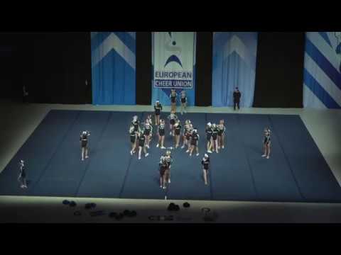 Cheerleading .Junior Cheer All Girl Elite Sweden Gothenburg Cheer One Bobcats.