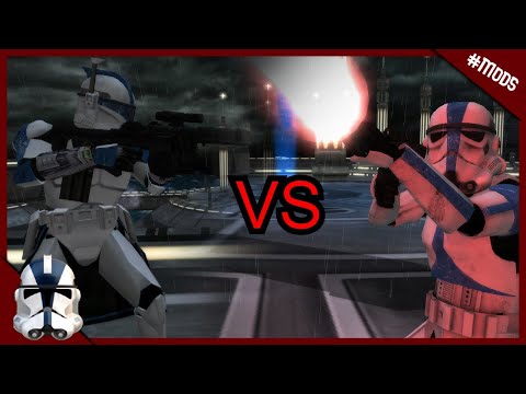 Kamino | Clones Vs Imperial 501st |  Star Wars Battlefront II (2005) Saga Edition Mod