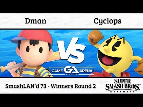 SmashLAN'd 73 - Dman vs Cyclops - Winners Round 2